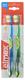 Elmex Junior Duo Pack Toothbrushes Supple 6-12 Years - Colour: Green and Blue