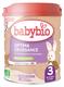 Babybio Optima Growth 3 with French Cow Milk from 10 Months to 3 Years Old Organic 800g