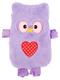 Calindoo Hot Water Bottle with Owl Cover 1,5L