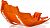 Acerbis 0022309 KTM, skid plate enduro Orange