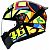 AGV K1 S Soleluna 2017, integral helmet Color: Black/Neon-Yellow//Blue/Red Size: XS
