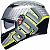 AGV K3 Fortify, integral helmet Color: Silver/Black/Neon-Yellow Size: XS