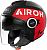 Airoh Helios Up, jet helmet Color: White/Black/Grey Size: S