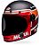 Bell Bullitt Carbon RSD Mulholland, integral helmet Color: Matt-Black/Red/Dark Red/Orange Size: S