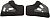 Biltwell Gringo DOT, cheeck pads Color: Black Size: 21mm