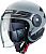 Caberg Uptown Loft, jet helmet Color: Matt Grey/Black/Silver Size: XS