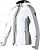 Dainese Epaule, textile jacket D-Dry women Color: White/Grey Size: XS