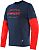 Dainese Paddock LS, t-shirt long sleeve Color: Dark Blue/Red/Red Size: S