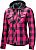 Held Lumberjack II, textile jacket women Color: Black/Pink Size: XS
