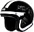 IXS 880 2.2, jet helmet Color: Black/White/Dark Grey Size: XS