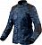 Revit Voltiac 3 H2O Camo, textile jacket waterproof women Color: Dark Blue/Blue/Black Size: 34
