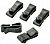 Kriega 25 mm, replacement belt-clips Black