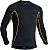 Lindstrands Dry, functional shirt longsleeve unisex Color: Black/Yellow Size: XS