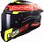 LS2 FF805 Thunder Carbon Black Attack, integral helmet Color: Matt Black/Neon-Yellow/Red Size: M