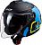 LS2 OF573 Twister II Xover, jet helmet Color: Matt Grey/Purple Size: L