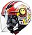 LS2 OF602 Funny Sluch, jet helmet kids Color: White/Red/Yellow Size: S