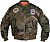 Mil-Tec MA1 Aviator, textile jacket kids Color: Olive/Brown/Black Size: XXS