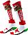 ONeal Pro MX California S20, socks long Color: Red/White/Brown Size: One Size