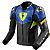 Revit Hyperspeed Pro, leather jacket Color: Black/Neon-Red Size: 46