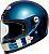 Shoei Glamster Resurrection integral helmet, 2nd choice item Color: Dark Blue/Black/White Size: S