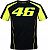 VR46 Racing Apparel Classic 46 The Doctor, t-shirt Color: Black Size: XS