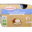 BABYBIO BRASSE FRAMBOISE BANANE 4X85 G 