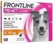 FRONTLINE TRI-ACT CHIENS 5-10KG 3X1ML 