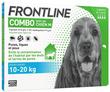 FRONTLINE COMBO SPOT ON CHIEN 10-20KG 4 PIPETTES 