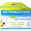 VETOFORM ANTIPARASITAIRE INSECTIFUGE CHATON 3x0.4 ML 